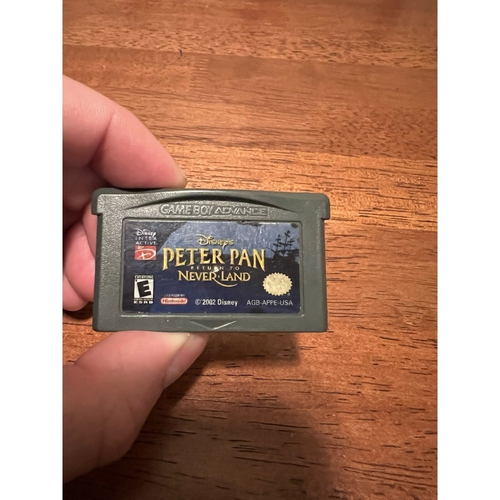 Peter Pan Return To Neverland‎ (Nintendo Gameboy Advance GBA) Cart Only Tested